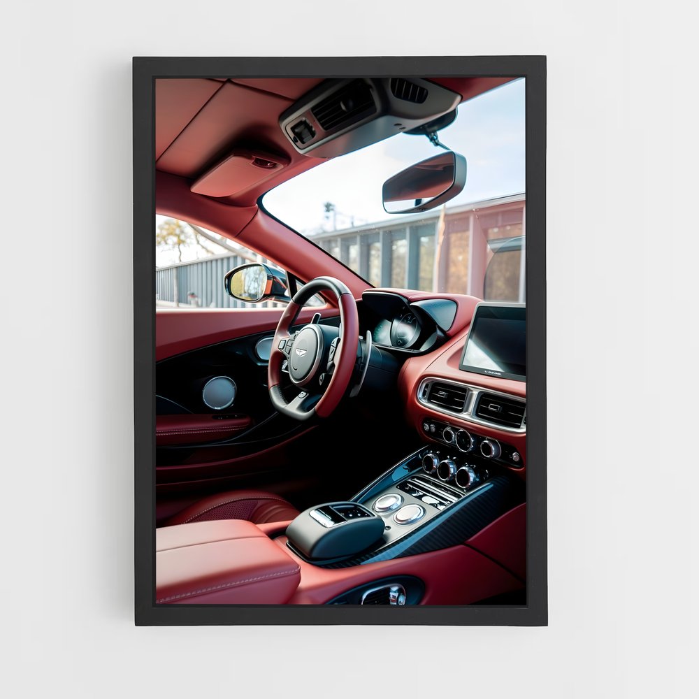 Poster Porsche GTS Interior – affiche Aston Martin (vue 2)